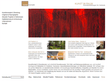 Tablet Screenshot of kunstkontakt.at